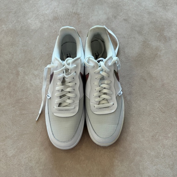 Nike Men’s Court Vision Lo Premium•Rainbow-Pure Platinum•mismatch size 10.5/11.5 - Picture 13 of 13